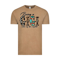 Vintage Coffee being a gigi makes my life complate Vintage Tee - CowhideDigitalArt