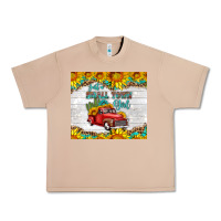 Burro just a small town girl with car Urban Heavy Tee - HRA Design Shop