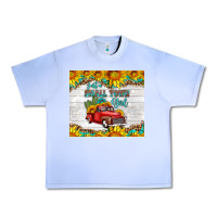Grape Ice just a small town girl with car Urban Heavy Tee - HRA Design Shop
