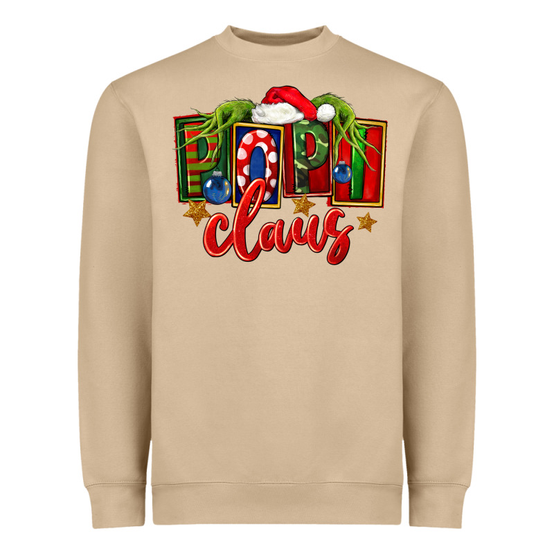 Christmas Popi Claus Heavyweight Sweatshirt by FaDigitalArtStudio | Teevron