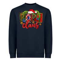Navy Christmas popi claus Heavyweight Sweatshirt - FaDigitalArtStudio