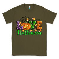 Army Green love halloween Classic Tee - Artiststas