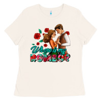 Bone where is my romeo Ladies Tee - AdoDesignShop