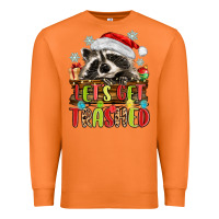 Carrot lets get trashed with raccoon Premium Sweatshirt - MaliasSmallBusiness
