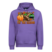 Tulip Tis' the season Football green helmet Urban Hoodie - NancyCooperArtShop