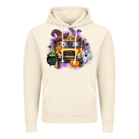 Vintage Artic Halloween School Bus Vintage Hoodie - texasbilliewilder