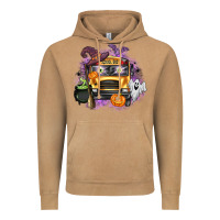 Vintage Camel Halloween School Bus Vintage Hoodie - texasbilliewilder