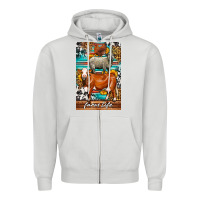 Dove Grey Western Farm Life Zipper Hoodie - LillyAllenDesigns