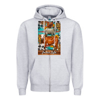 Heather Grey Western Farm Life Zipper Hoodie - LillyAllenDesigns