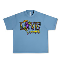 Pebble Blue love summer Urban Heavy Tee - CowhideDigitalArt