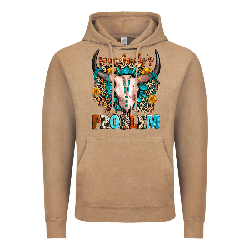Somebody's Problem Vintage Hoodie by Zillion Design Studio | Teevron