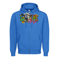 True Royal Western Love Sheeps Zipper Hoodie - LillyAllenDesigns