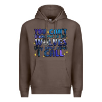 Coffee you cant throw me to the wolves they come when i c Premium Hoodie - Artiststas
