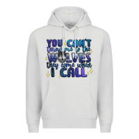 Dove Grey you cant throw me to the wolves they come when i c Premium Hoodie - Artiststas