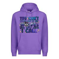 Purple you cant throw me to the wolves they come when i c Premium Hoodie - Artiststas