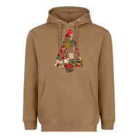 Toasted Coconut teacher christmas tree Heavyweight Hoodie - MaliasSmallBusiness