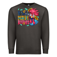 Smoke yall aint right with chicken Premium Sweatshirt - NancyCooperArtShop