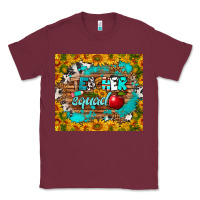 Burgundy teacher squad tumbler Classic Tee - BundleAndBundleShop
