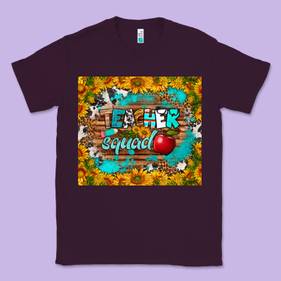 Teacher Squad Tumbler Classic Tee Designed By Bundleandbundleshop