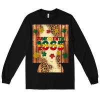 Black juneteenth 1865 12 oz can cooler (regular) Long Sleeve Tee - Artiststas