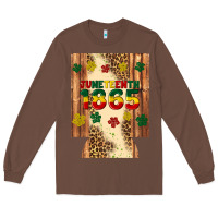 Chestnut juneteenth 1865 12 oz can cooler (regular) Long Sleeve Tee - Artiststas