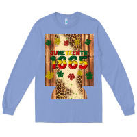 Colony Blue juneteenth 1865 12 oz can cooler (regular) Long Sleeve Tee - Artiststas