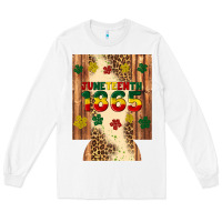 White juneteenth 1865 12 oz can cooler (regular) Long Sleeve Tee - Artiststas