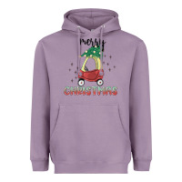 Lavender merry christmas kids car Heavyweight Hoodie - MaliasSmallBusiness