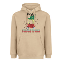 Mushroom merry christmas kids car Heavyweight Hoodie - MaliasSmallBusiness