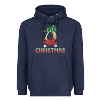 Navy merry christmas kids car Heavyweight Hoodie - MaliasSmallBusiness