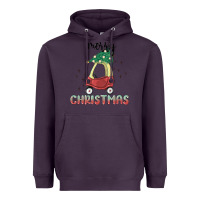 Plum merry christmas kids car Heavyweight Hoodie - MaliasSmallBusiness