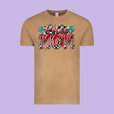 Race Mom Vintage Tee Designed By Racoondesign