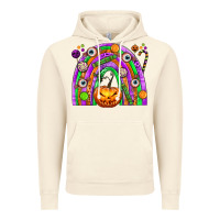 Vintage Artic Halloween Rainbow Vintage Hoodie - texasbilliewilder