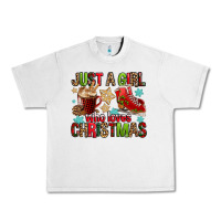 Lunar Rock just a girl who loves christmas Urban Heavy Tee - FaDigitalArtStudio