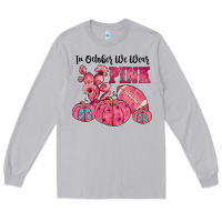 Moon Dust in october we wear pink Long Sleeve Tee - JahusDesignShop