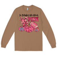 Toasted Coconut in october we wear pink Long Sleeve Tee - JahusDesignShop