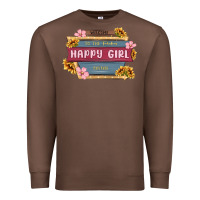Chestnut welcome to the fabulous happy girl avenue Premium Sweatshirt - MaliasSmallBusiness