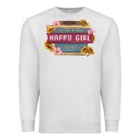 Welcome To The Fabulous Happy Girl Avenue Premium Sweatshirt | Teevron