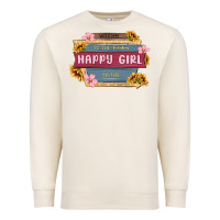 Sandshell welcome to the fabulous happy girl avenue Premium Sweatshirt - MaliasSmallBusiness