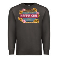Smoke welcome to the fabulous happy girl avenue Premium Sweatshirt - MaliasSmallBusiness