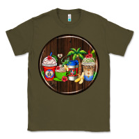 Army Green dominican republic coasters Classic Tee - AdoDesignShop