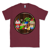 Burgundy dominican republic coasters Classic Tee - AdoDesignShop