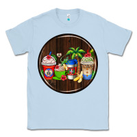 Dusty Blue dominican republic coasters Classic Tee - AdoDesignShop