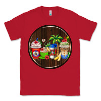 Red dominican republic coasters Classic Tee - AdoDesignShop