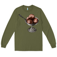 Army Green Chocolate ice cream Long Sleeve Tee - AdoDesignShop