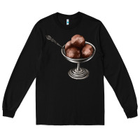 Black Chocolate ice cream Long Sleeve Tee - AdoDesignShop