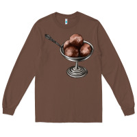 Chestnut Chocolate ice cream Long Sleeve Tee - AdoDesignShop