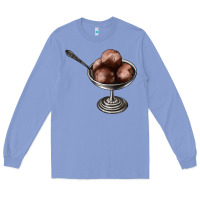 Colony Blue Chocolate ice cream Long Sleeve Tee - AdoDesignShop