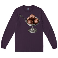 Plum Chocolate ice cream Long Sleeve Tee - AdoDesignShop
