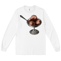 White Chocolate ice cream Long Sleeve Tee - AdoDesignShop